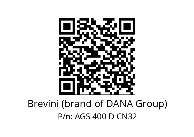   Brevini (brand of DANA Group) AGS 400 D CN32