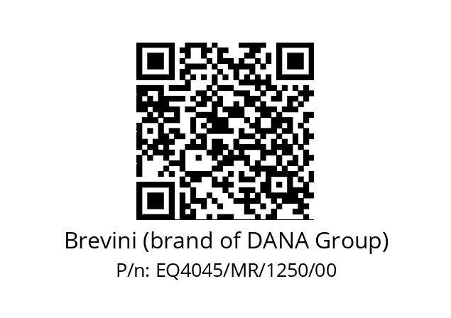   Brevini (brand of DANA Group) EQ4045/MR/1250/00