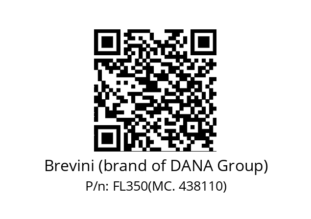   Brevini (brand of DANA Group) FL350(MC. 438110)