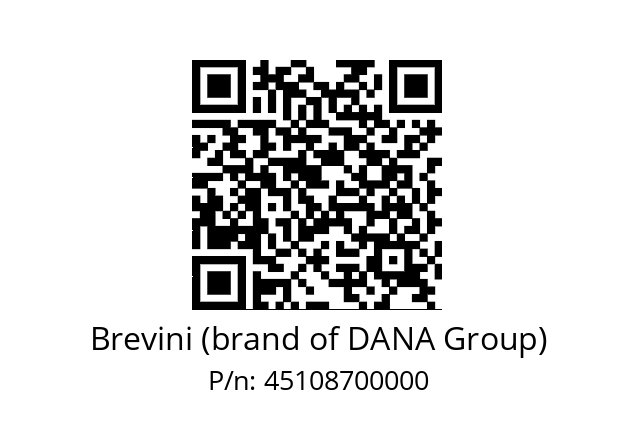   Brevini (brand of DANA Group) 45108700000