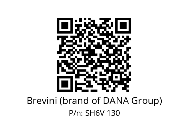   Brevini (brand of DANA Group) SH6V 130