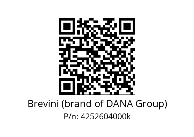   Brevini (brand of DANA Group) 4252604000k