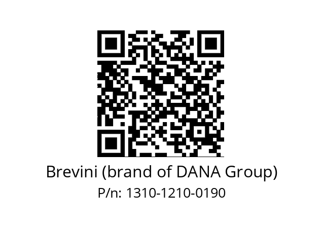   Brevini (brand of DANA Group) 1310-1210-0190