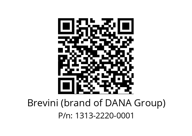   Brevini (brand of DANA Group) 1313-2220-0001