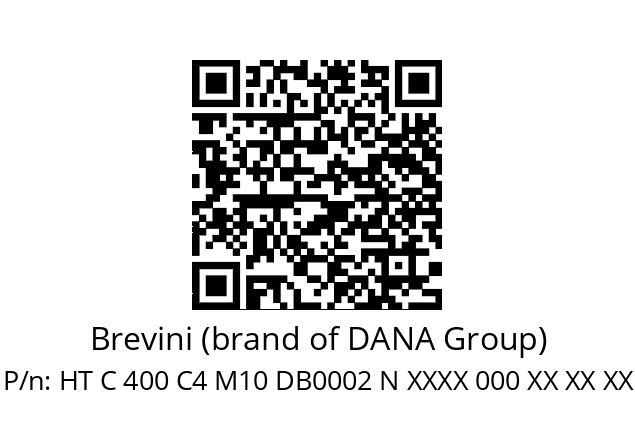   Brevini (brand of DANA Group) HT C 400 C4 M10 DB0002 N XXXX 000 XX XX XX