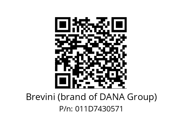   Brevini (brand of DANA Group) 011D7430571