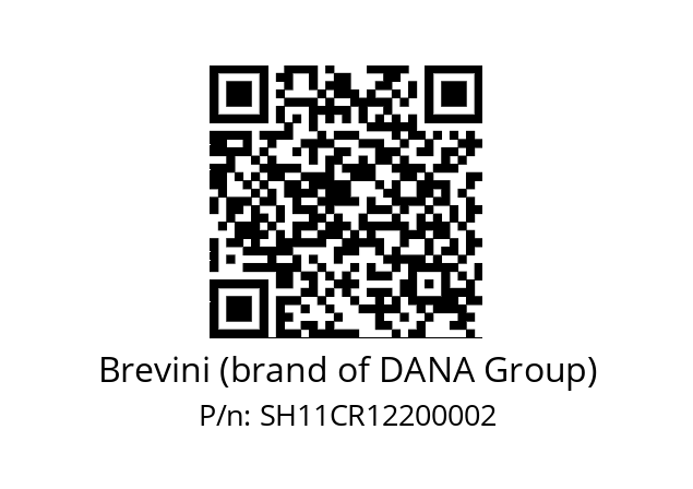   Brevini (brand of DANA Group) SH11CR12200002