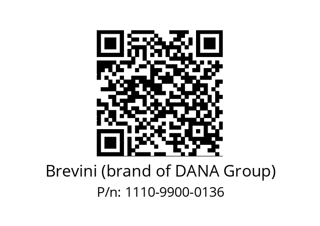   Brevini (brand of DANA Group) 1110-9900-0136