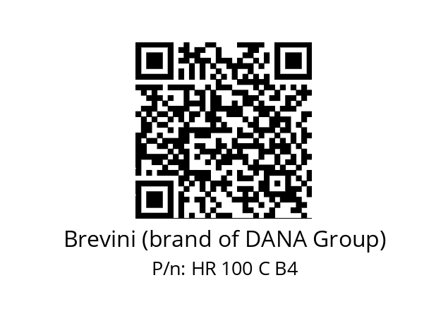   Brevini (brand of DANA Group) HR 100 C B4