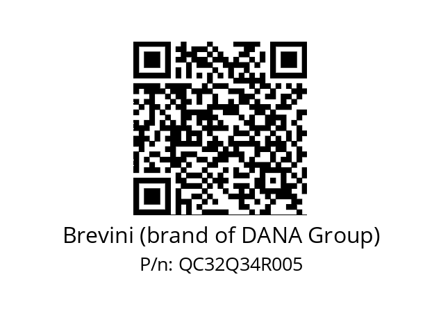   Brevini (brand of DANA Group) QC32Q34R005