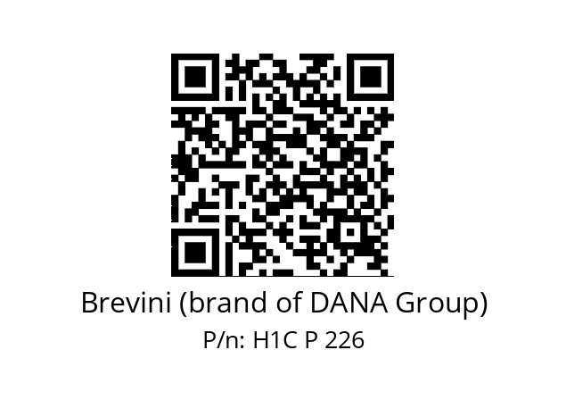   Brevini (brand of DANA Group) Н1С Р 226