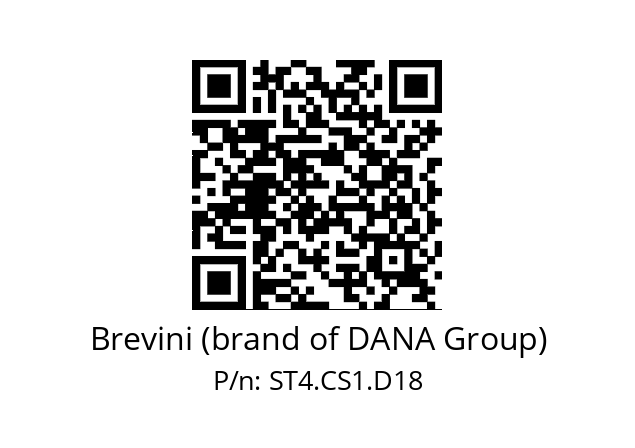   Brevini (brand of DANA Group) ST4.CS1.D18