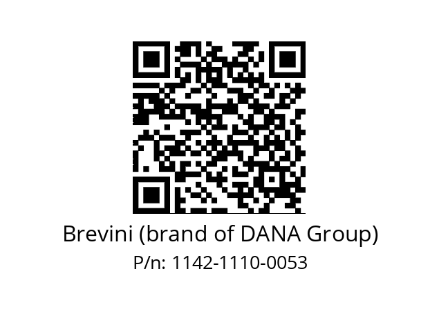   Brevini (brand of DANA Group) 1142-1110-0053