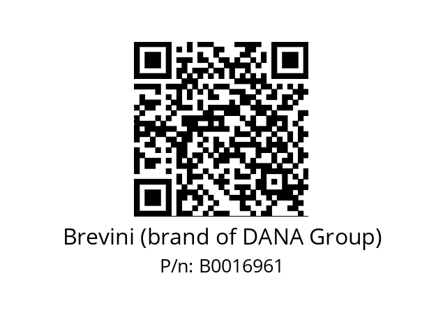   Brevini (brand of DANA Group) B0016961