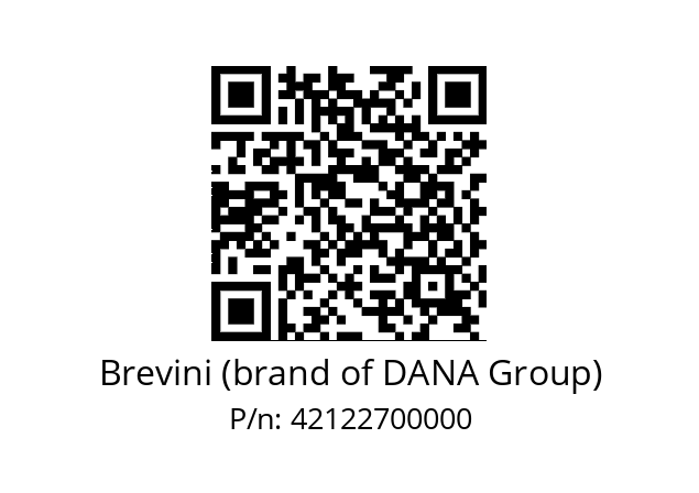   Brevini (brand of DANA Group) 42122700000