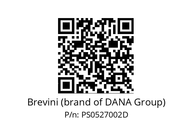   Brevini (brand of DANA Group) PS0527002D