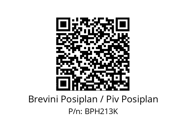   Brevini Posiplan / Piv Posiplan BPH213K