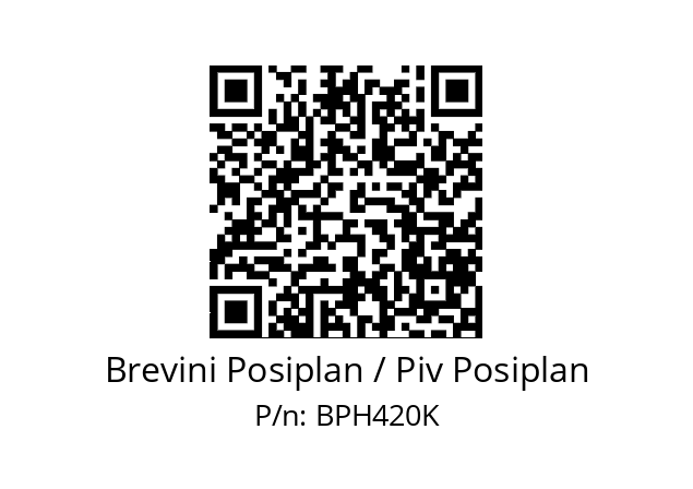   Brevini Posiplan / Piv Posiplan BPH420K