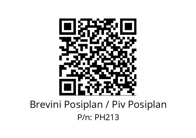   Brevini Posiplan / Piv Posiplan PH213