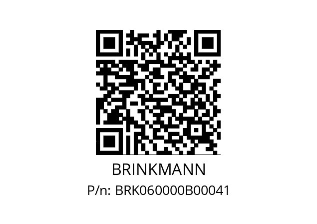   BRINKMANN BRK060000B00041