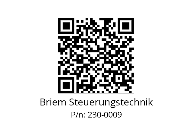   Briem Steuerungstechnik 230-0009