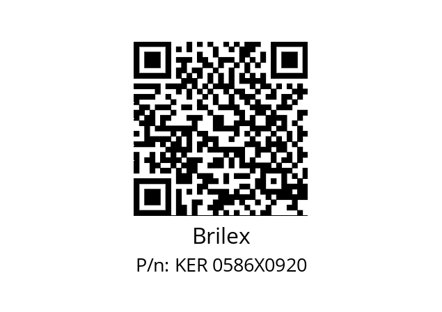   Brilex KER 0586X0920