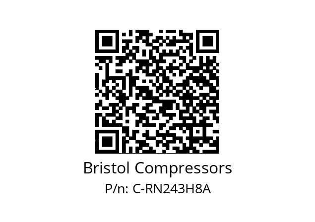  CPAV0015 Bristol Compressors C-RN243H8A