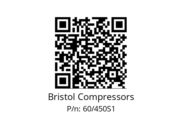   Bristol Compressors 60/450S1