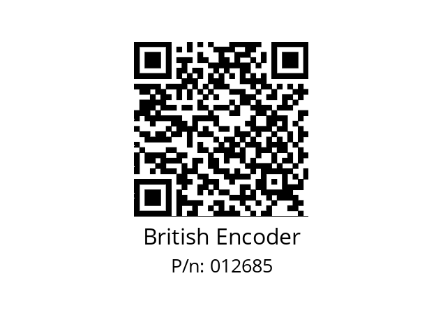   British Encoder 012685