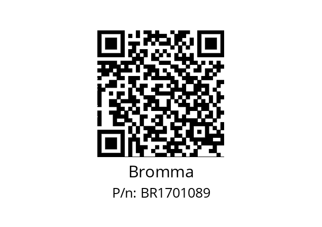   Bromma BR1701089