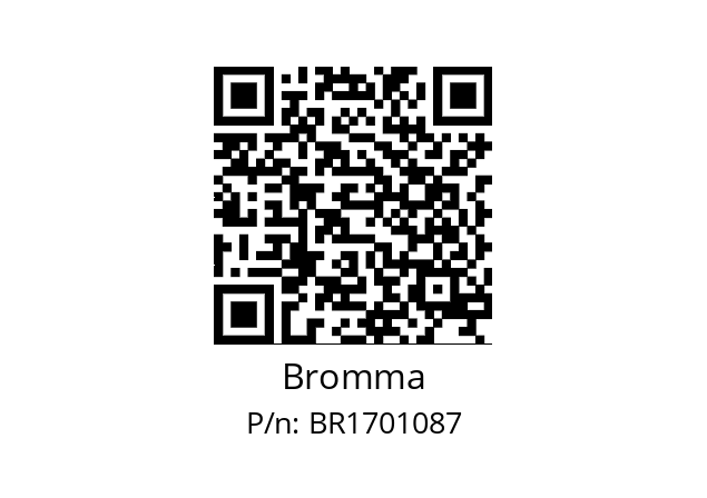   Bromma BR1701087