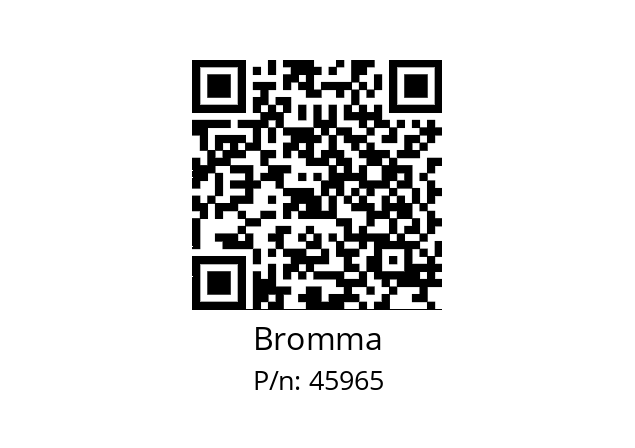   Bromma 45965