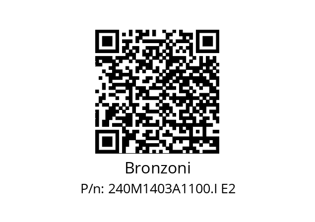   Bronzoni 240M1403A1100.I E2