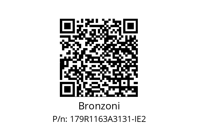   Bronzoni 179R1163A3131-IE2