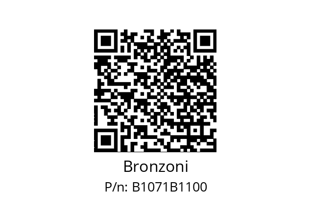   Bronzoni B1071B1100