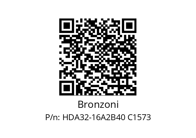   Bronzoni HDA32-16A2B40 C1573