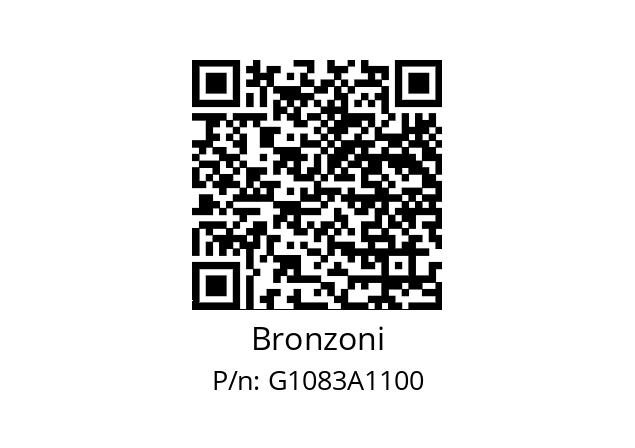   Bronzoni G1083A1100