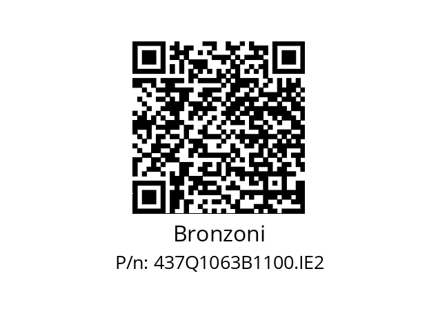   Bronzoni 437Q1063B1100.IE2