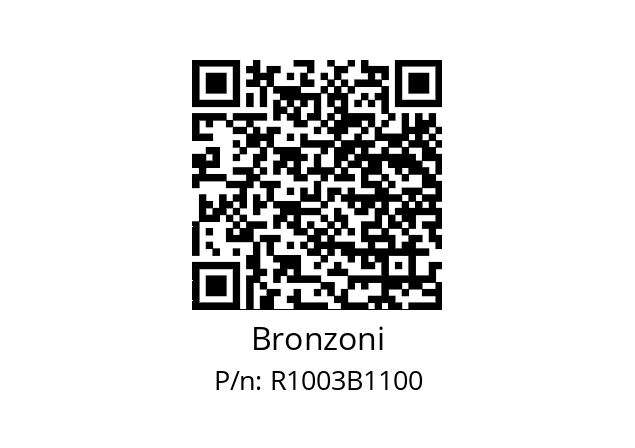   Bronzoni R1003B1100