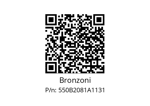   Bronzoni 550B2081A1131