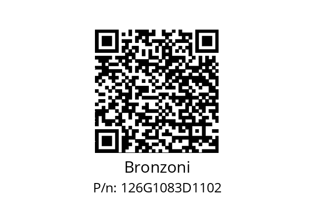   Bronzoni 126G1083D1102