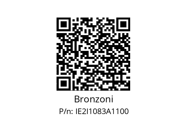   Bronzoni IE2I1083A1100