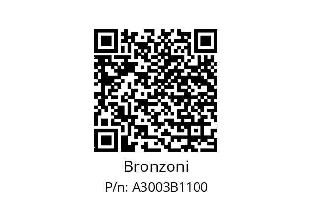   Bronzoni A3003B1100