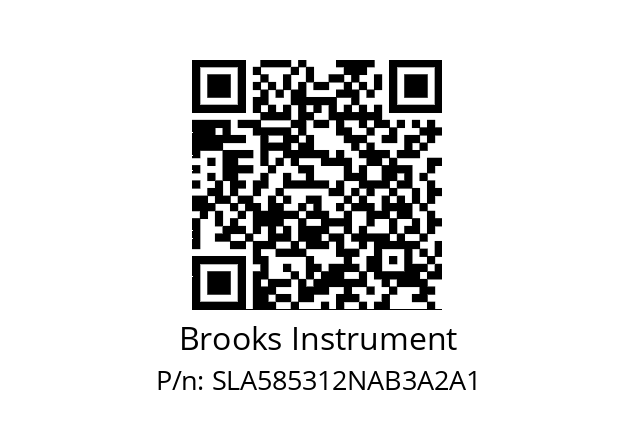   Brooks Instrument SLA585312NAB3A2A1