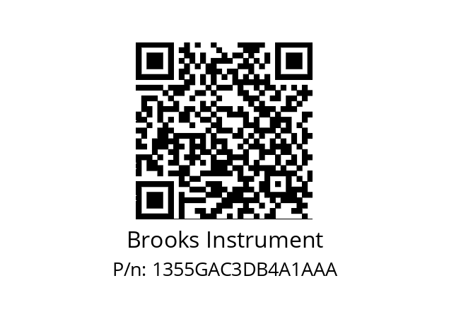   Brooks Instrument 1355GAC3DB4A1AAA