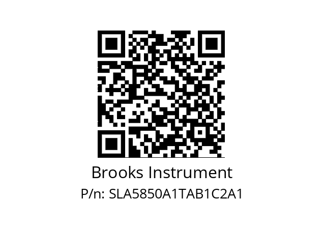   Brooks Instrument SLA5850A1TAB1C2A1