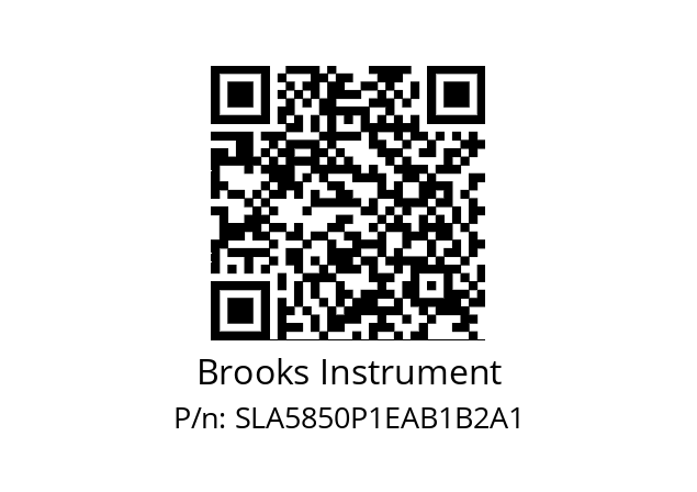   Brooks Instrument SLA5850P1EAB1B2A1