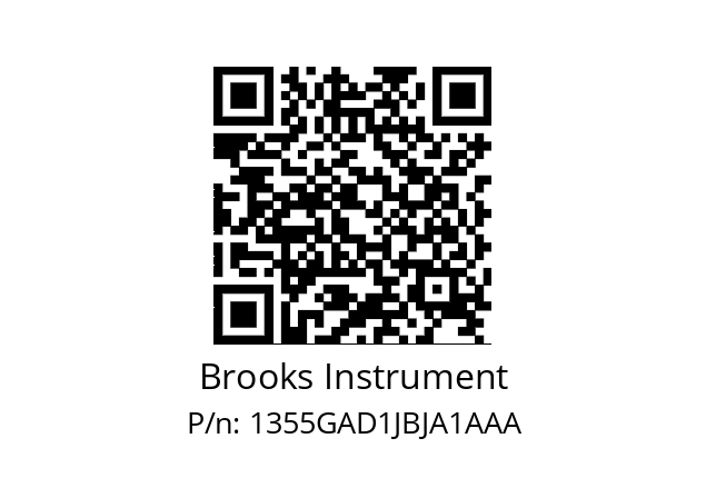   Brooks Instrument 1355GAD1JBJA1AAA