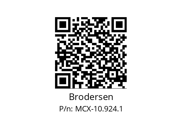   Brodersen MCX-10.924.1