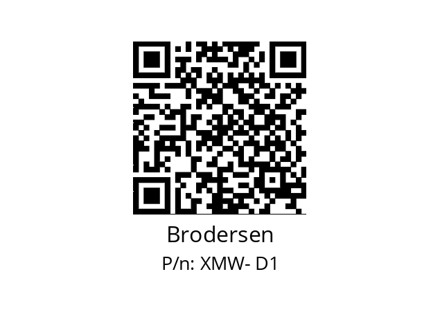   Brodersen XMW- D1